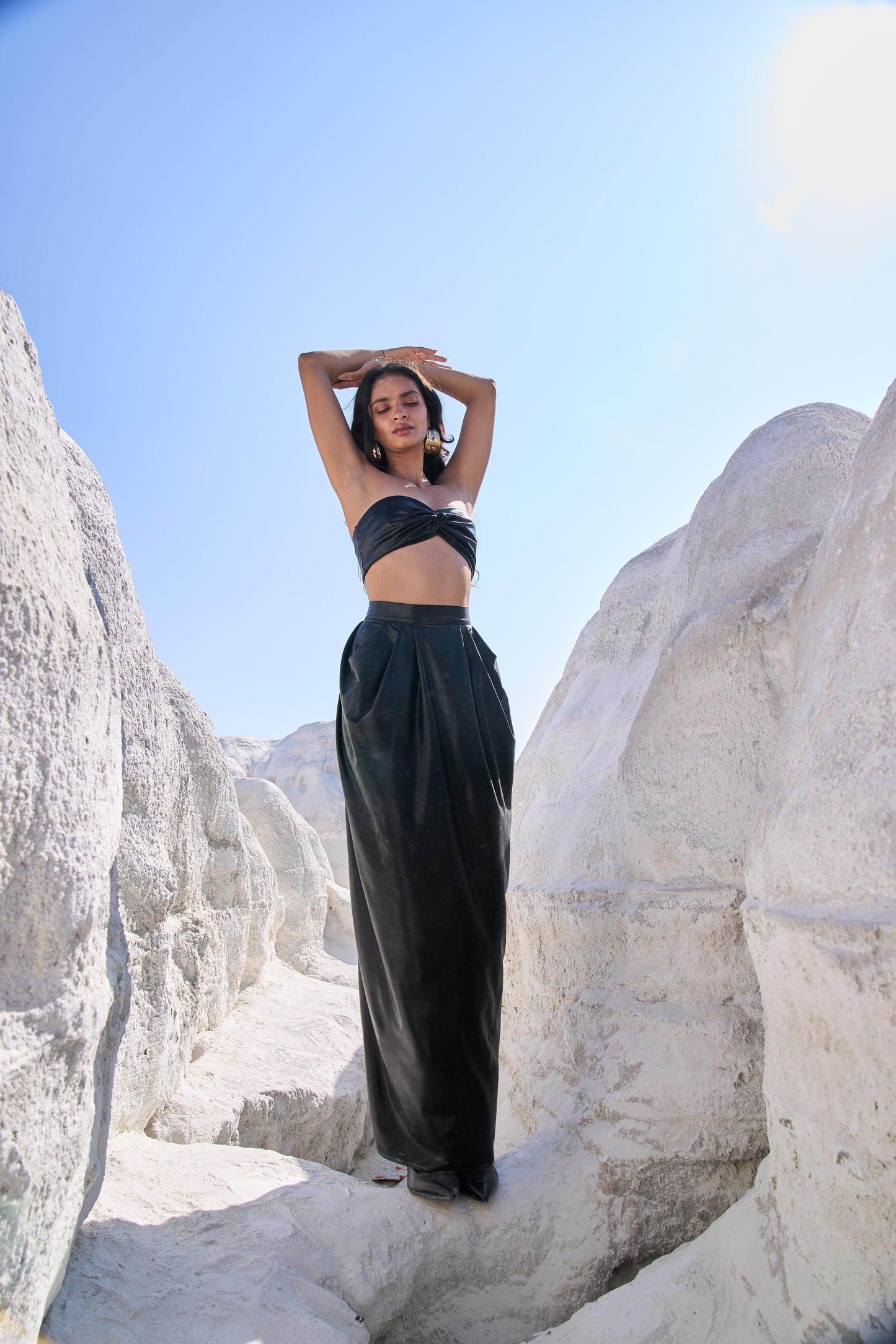 DRAPE SKIRT - dash and dot