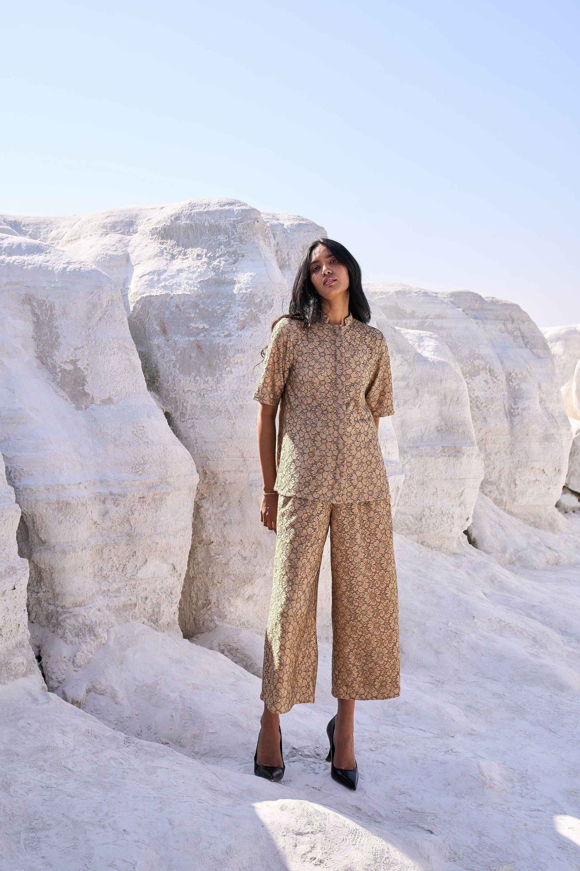 FLORAL LACE SET - dash and dot