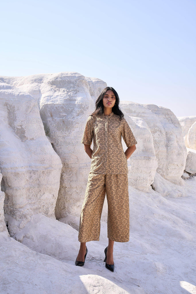 FLORAL LACE PANT - dash and dot dash and dot