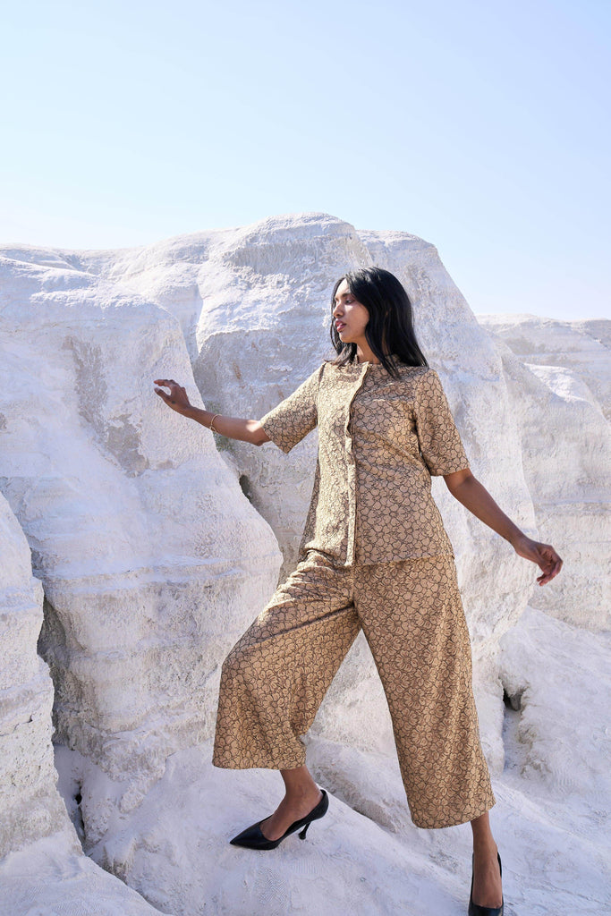 FLORAL LACE PANT - dash and dot dash and dot