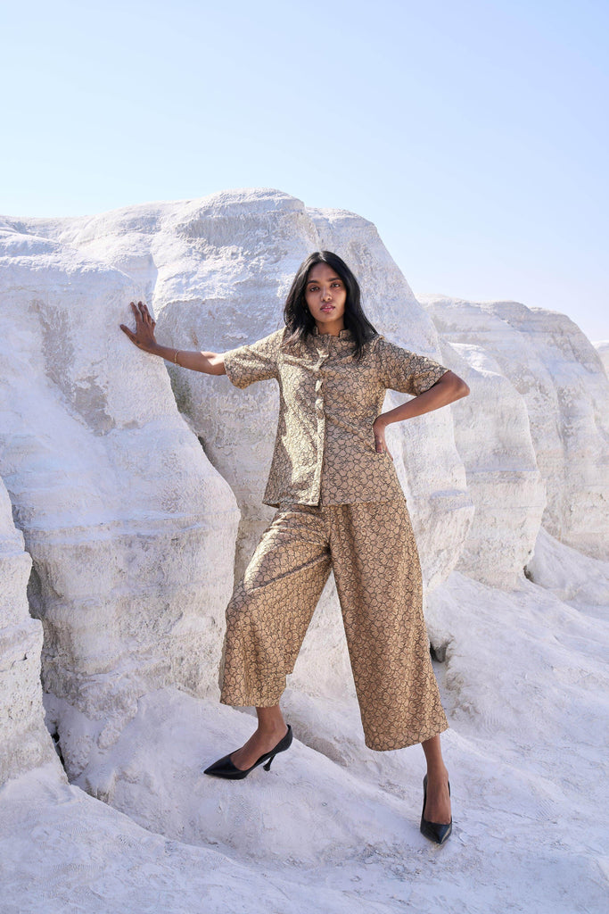 FLORAL LACE PANT - dash and dot dash and dot