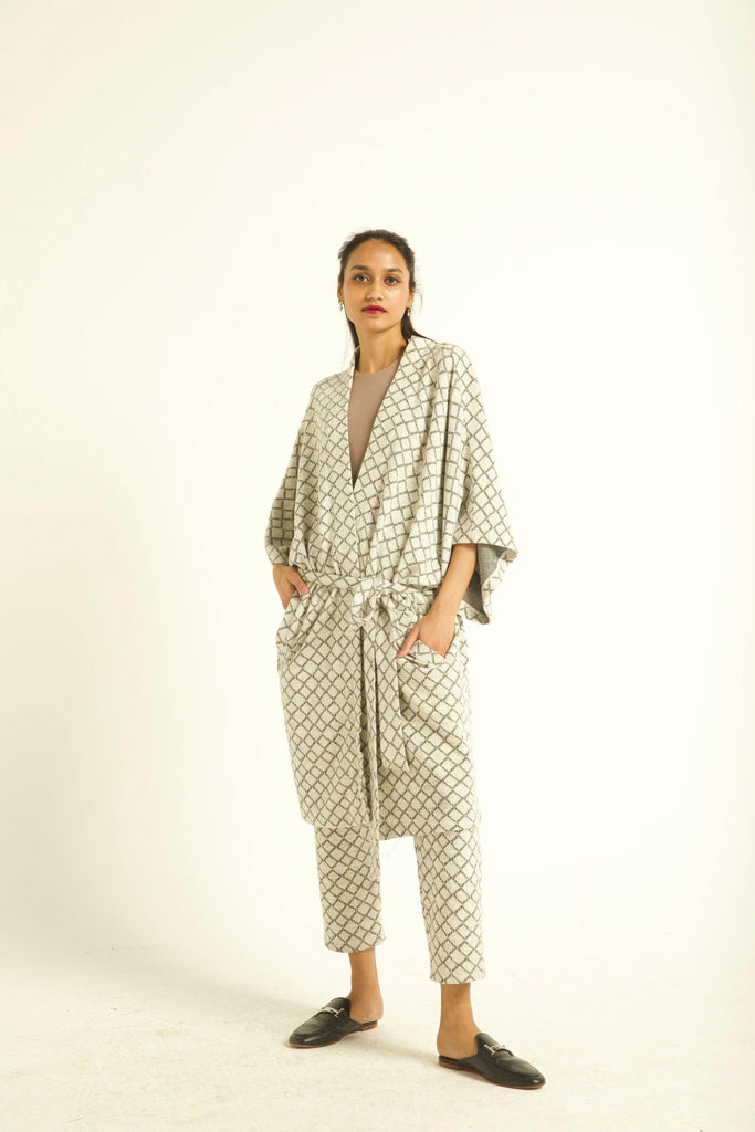KNITTED ROBE SET - dash and dot dash and dot