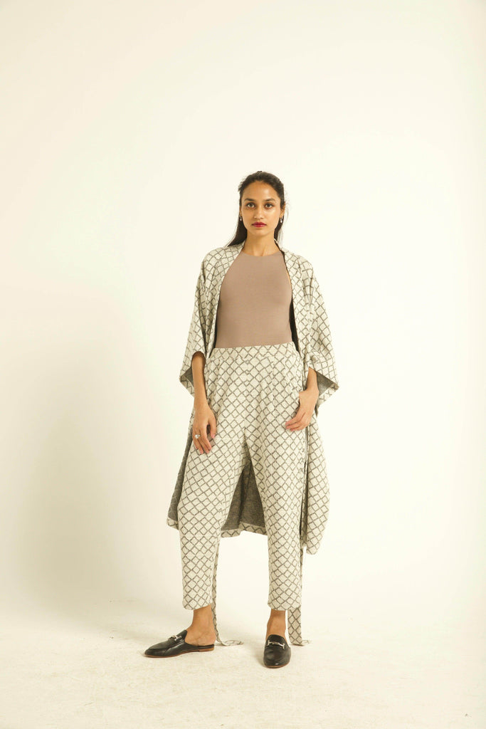 KNITTED ROBE SET - dash and dot dash and dot