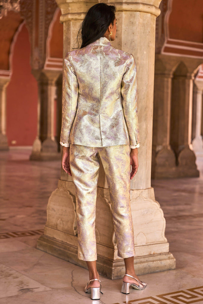 BROCADE SUIT - dash and dot dash and dot