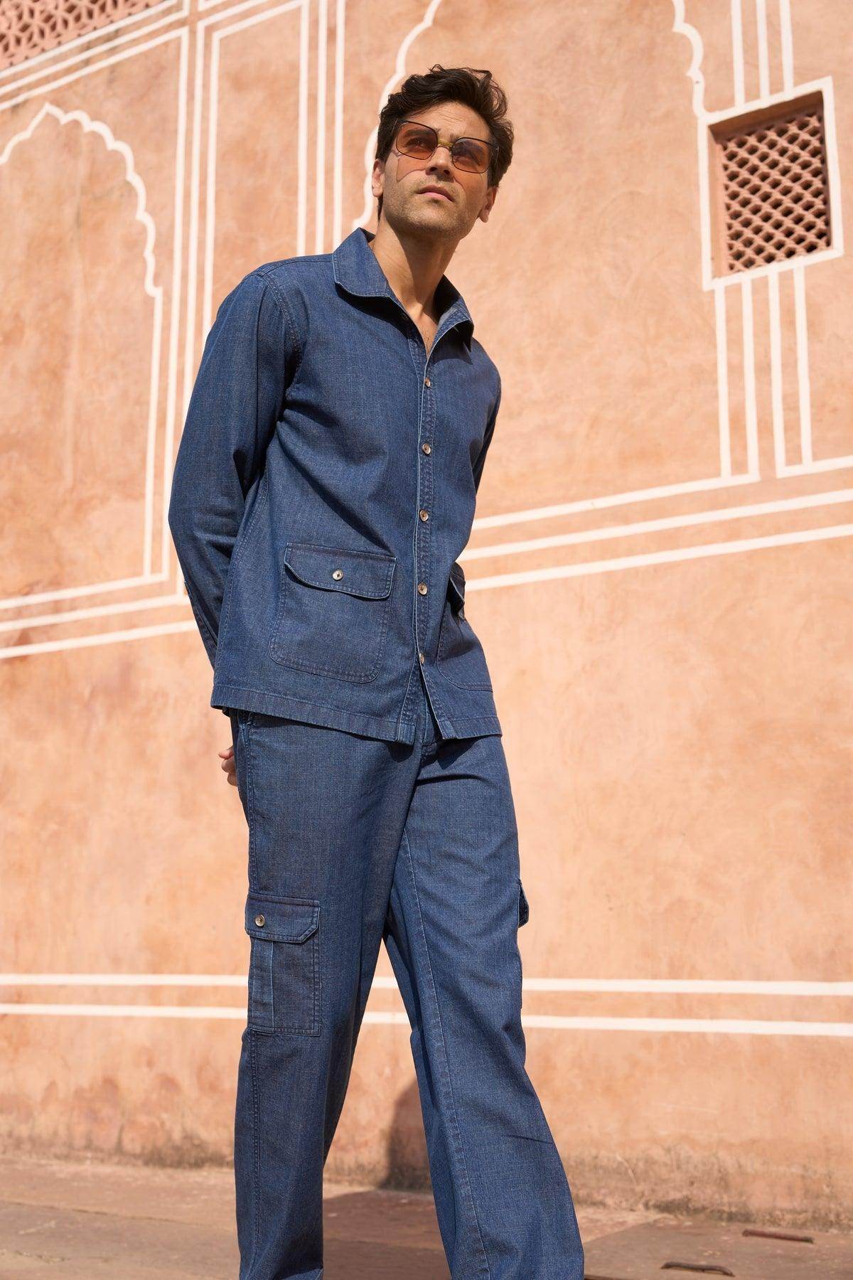 DENIM CARGO - dash and dot