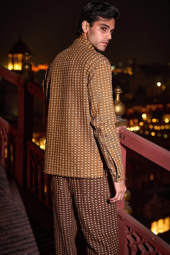 PATTERNED DENIM SET - dash and dot dash and dot