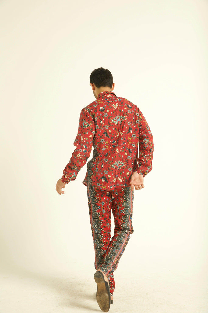 OUSHAK PRINTED SET - dash and dot dash and dot