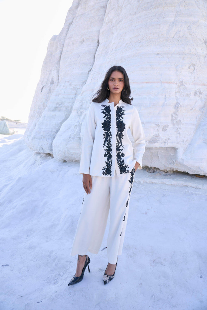 FRONT & SIDE EMBROIDERED SET - dash and dot dash and dot