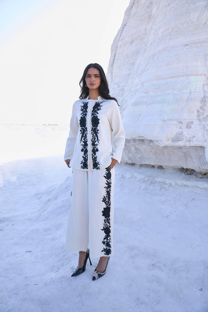 FRONT & SIDE EMBROIDERED SET - dash and dot dash and dot