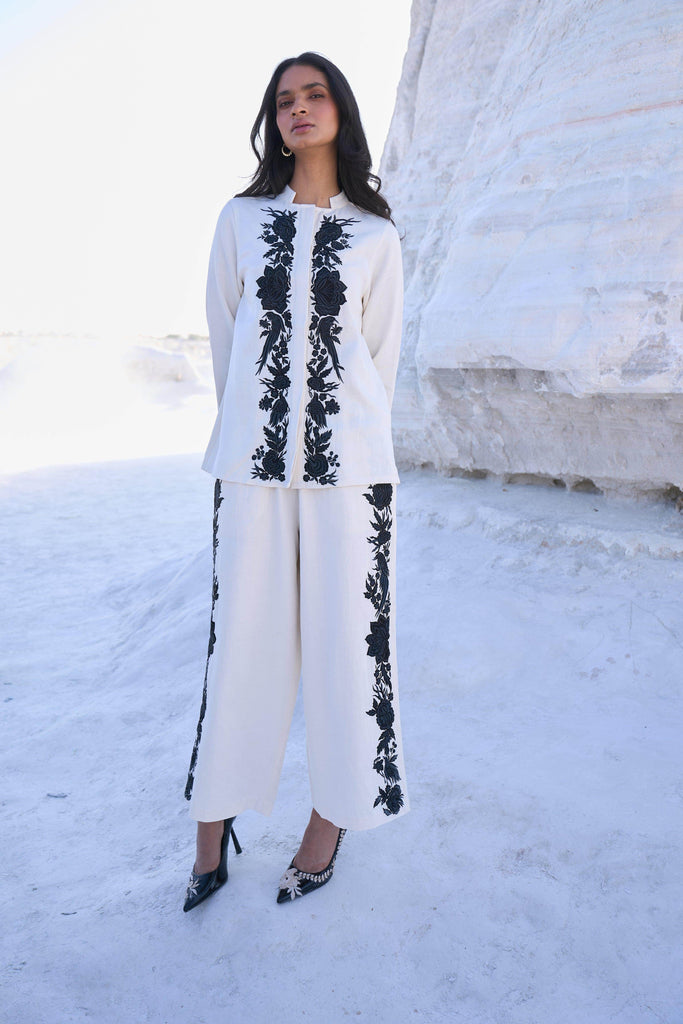 FRONT & SIDE EMBROIDERED SET - dash and dot dash and dot