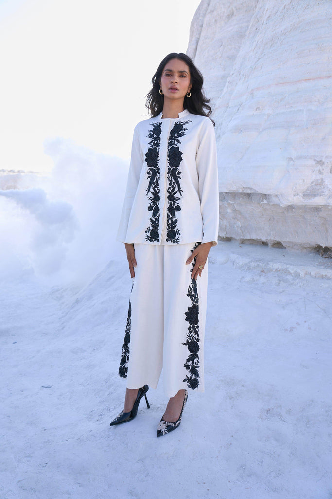 FRONT & SIDE EMBROIDERED SET - dash and dot dash and dot