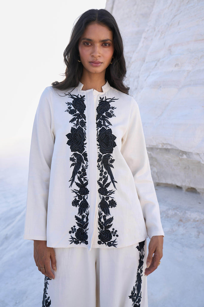 FRONT & SIDE EMBROIDERED SET - dash and dot dash and dot