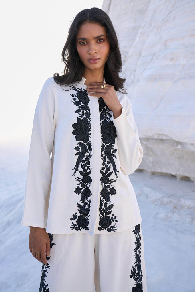 FRONT & SIDE EMBROIDERED SET - dash and dot dash and dot