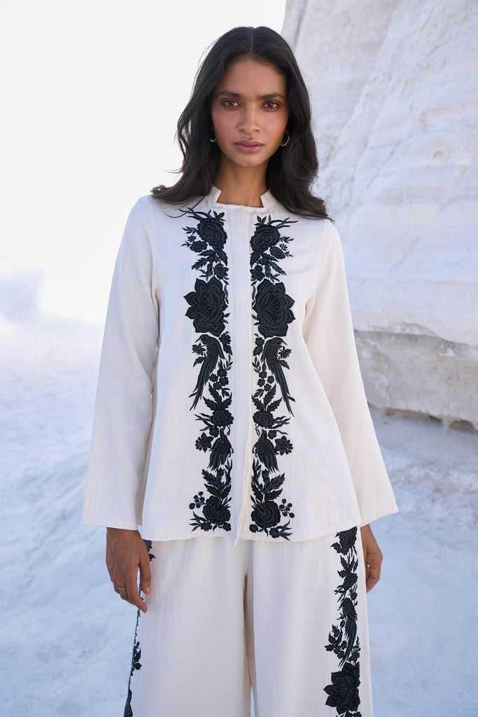 FRONT & SIDE EMBROIDERED SET - dash and dot dash and dot