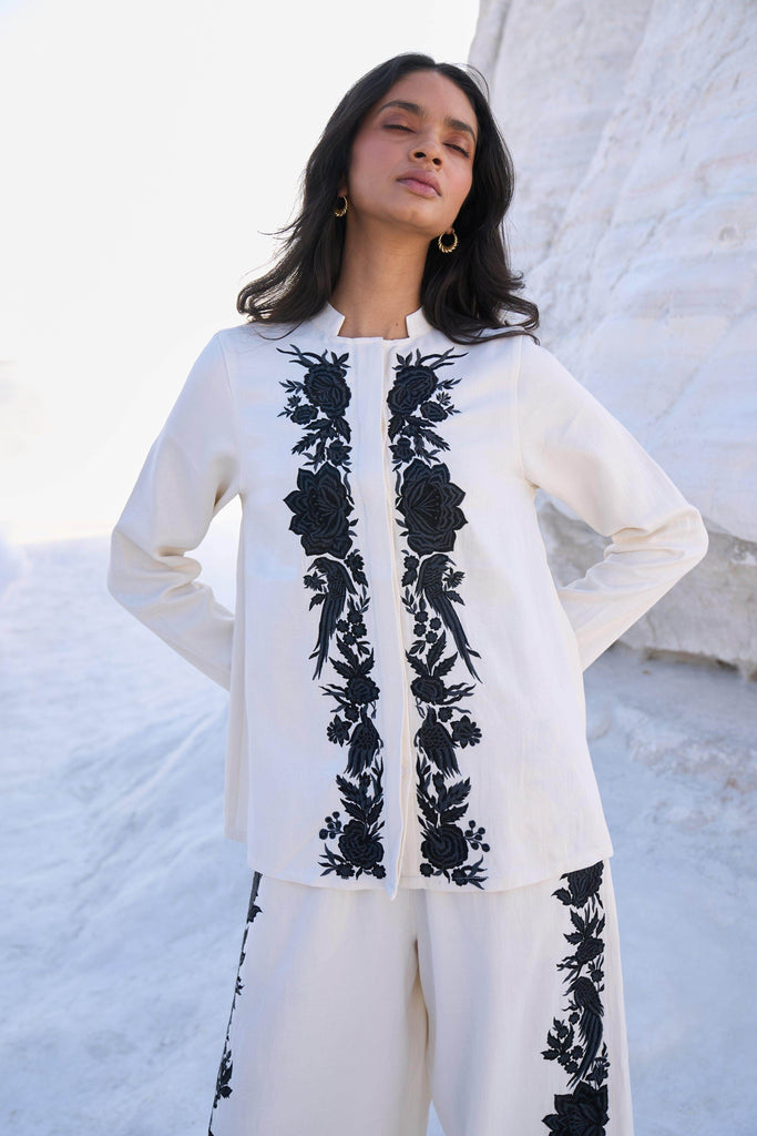 FRONT & SIDE EMBROIDERED SET - dash and dot dash and dot