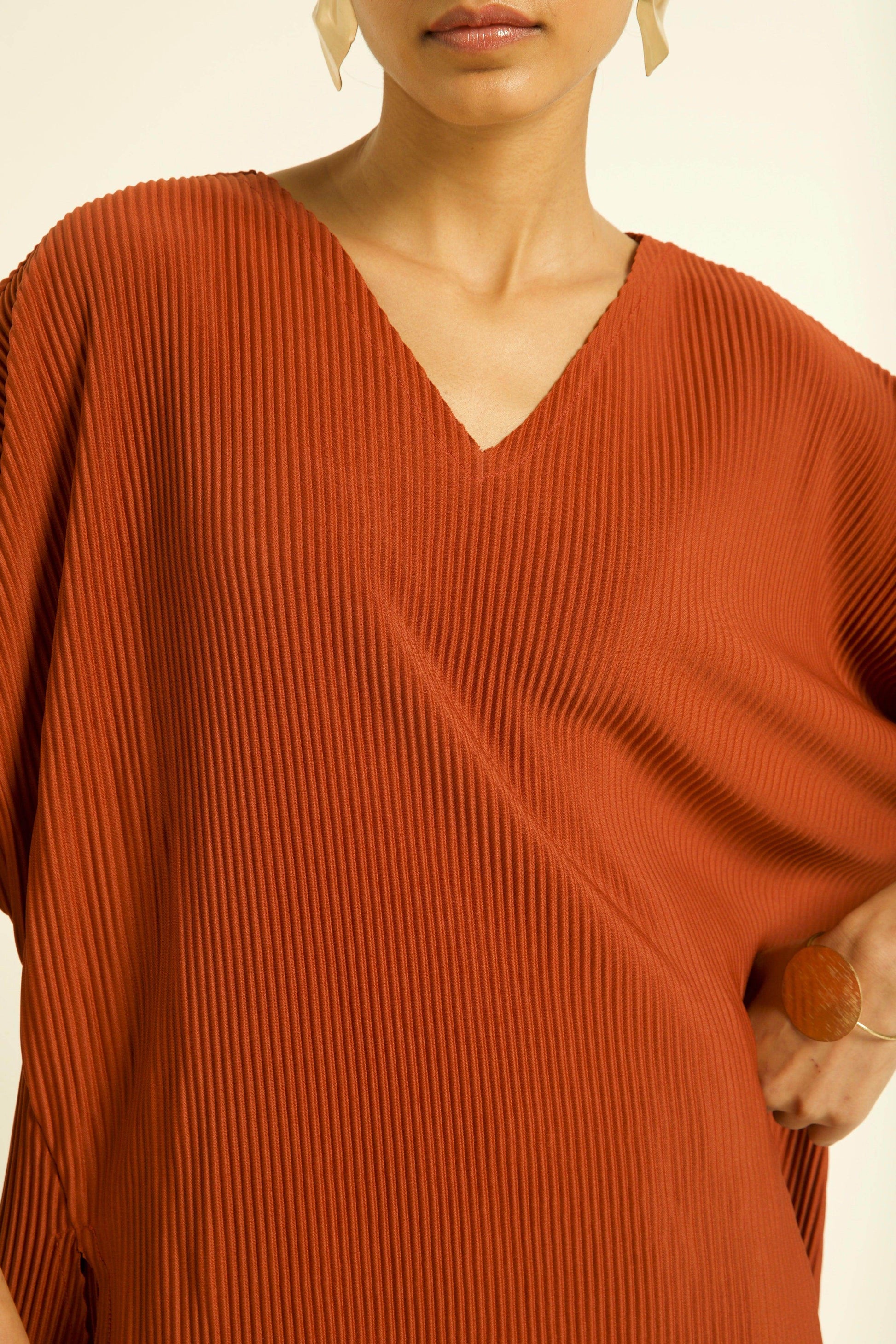 PLEAT PANT - dash and dot