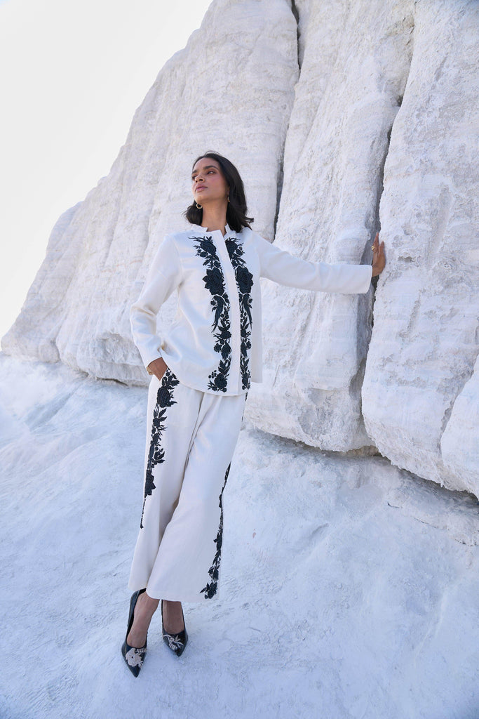 FRONT & SIDE EMBROIDERED SET - dash and dot dash and dot