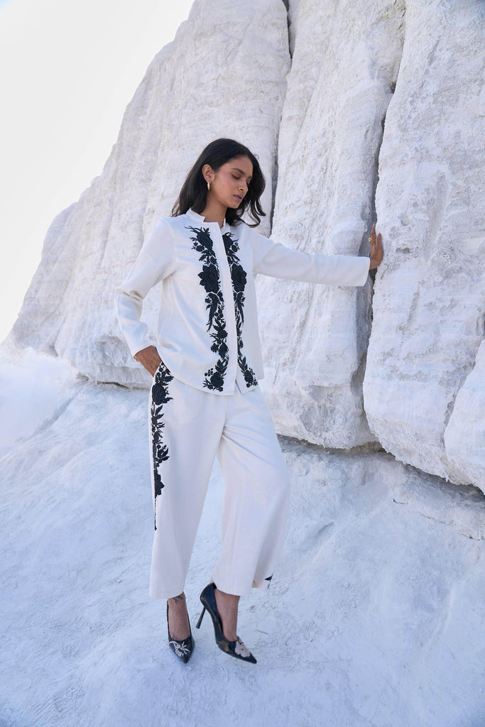 FRONT & SIDE EMBROIDERED SET - dash and dot dash and dot