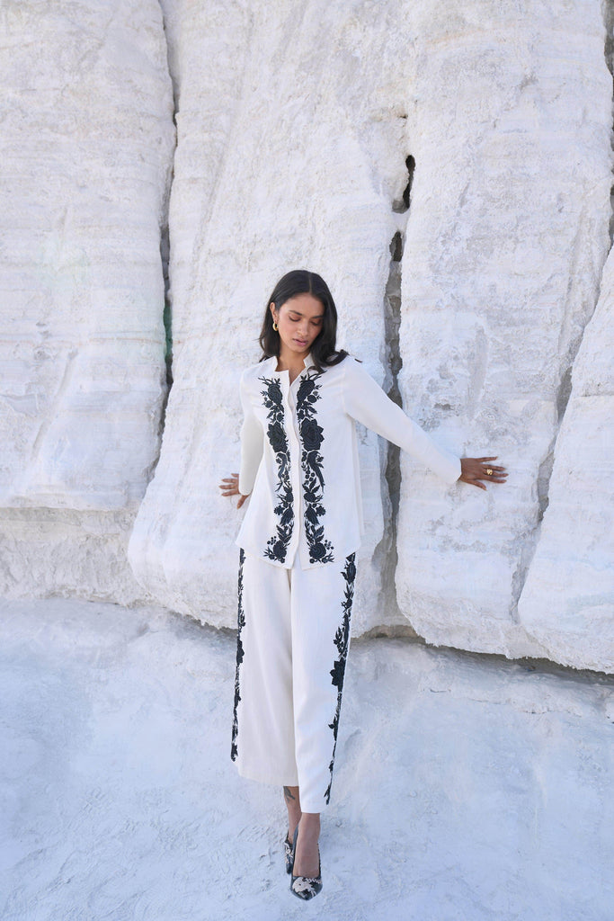 FRONT & SIDE EMBROIDERED SET - dash and dot dash and dot