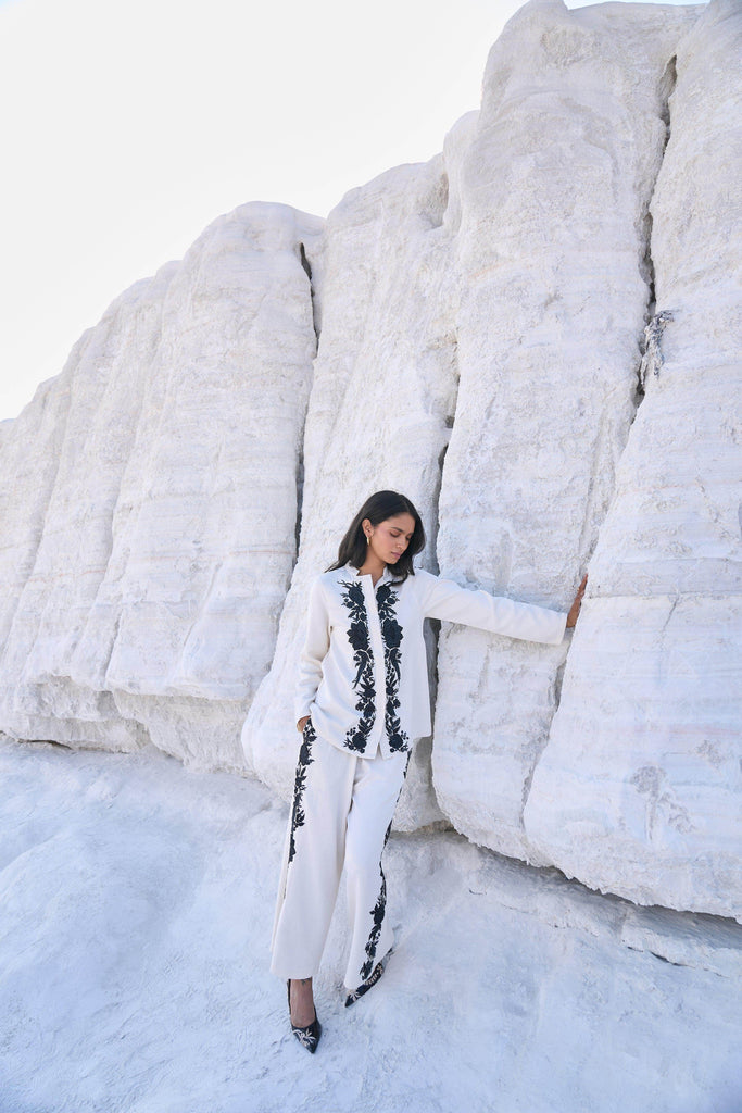 FRONT & SIDE EMBROIDERED SET - dash and dot dash and dot