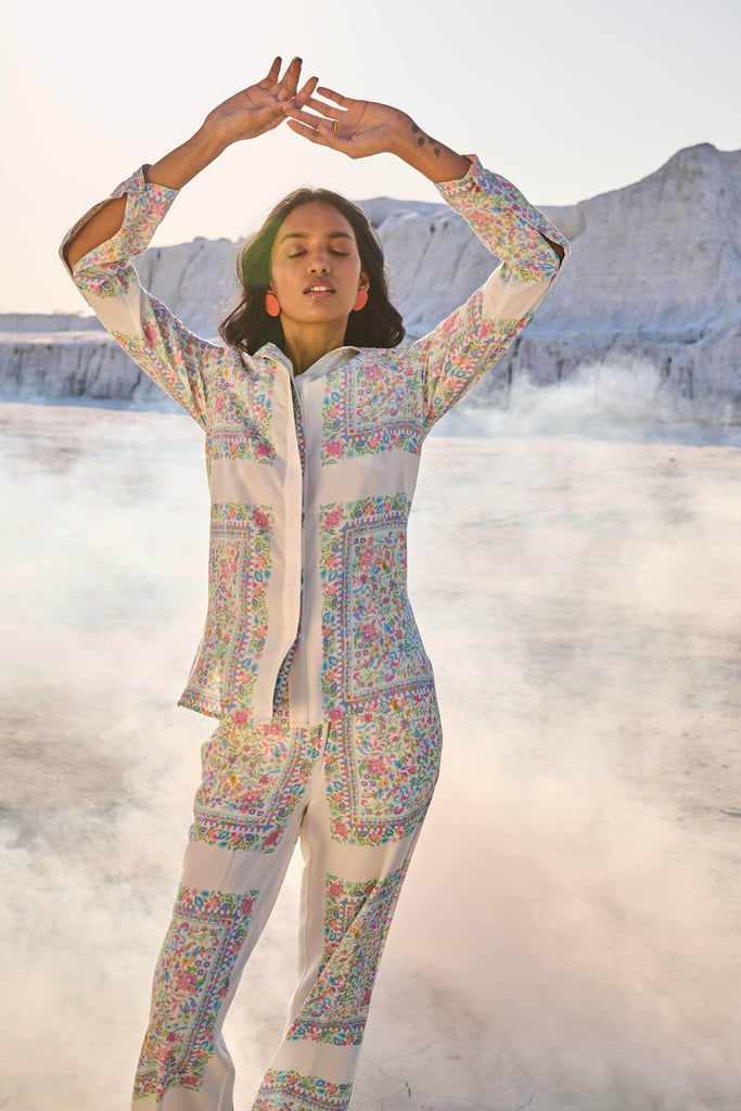 PASTEL SHAWL PRINT SET - dash and dot dash and dot