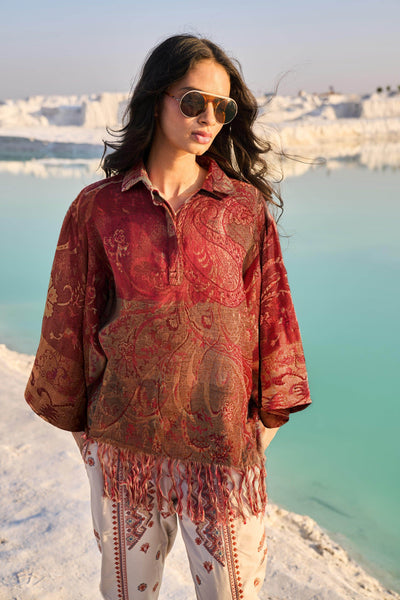 SHAWL TOP - dash and dot