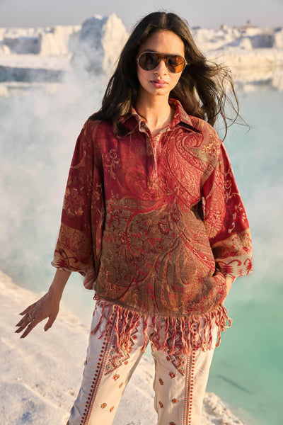 SHAWL TOP - dash and dot