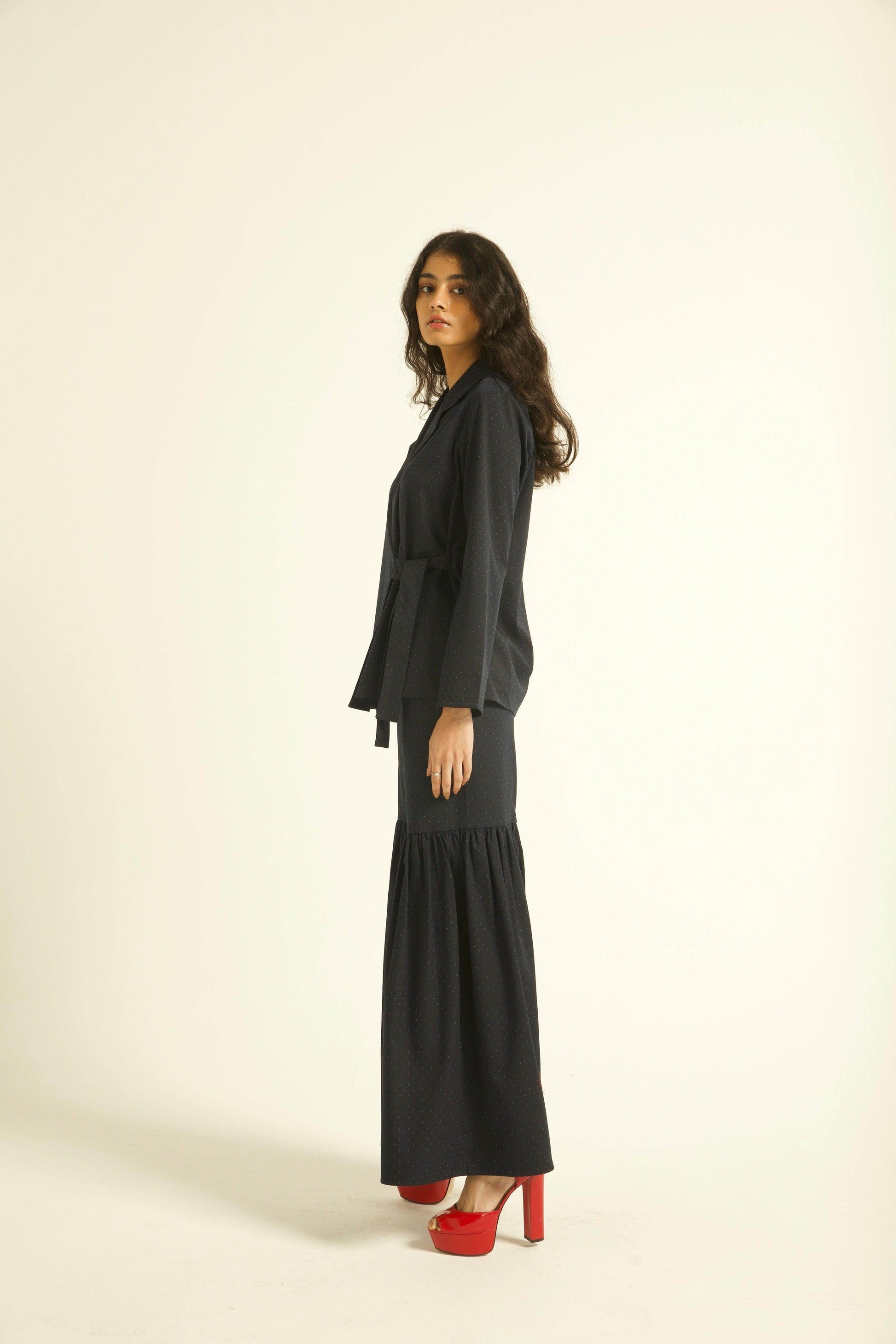 FIT & FLAIR PANT TOP - dash and dot