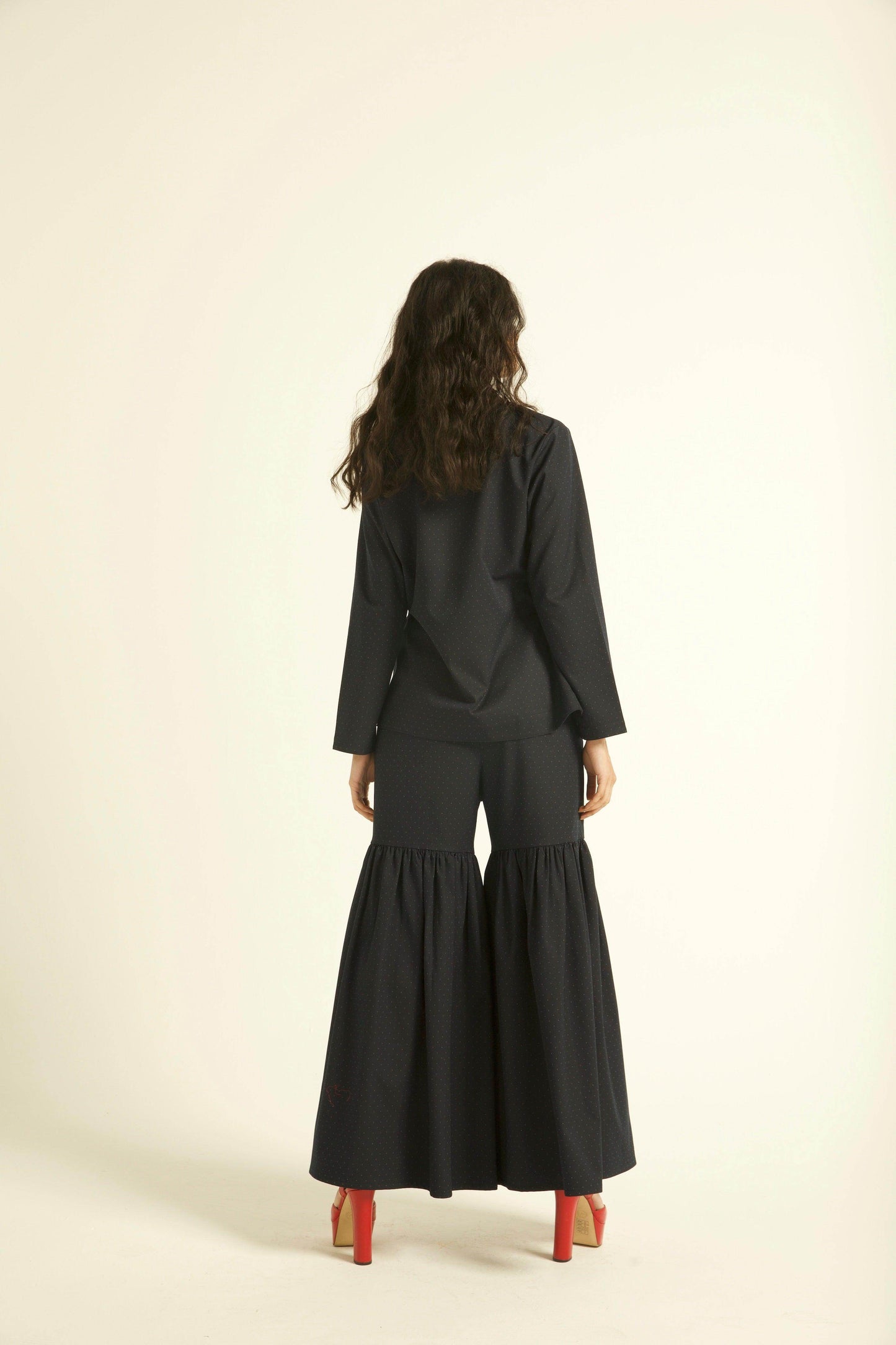 FIT & FLAIR PANT TOP - dash and dot