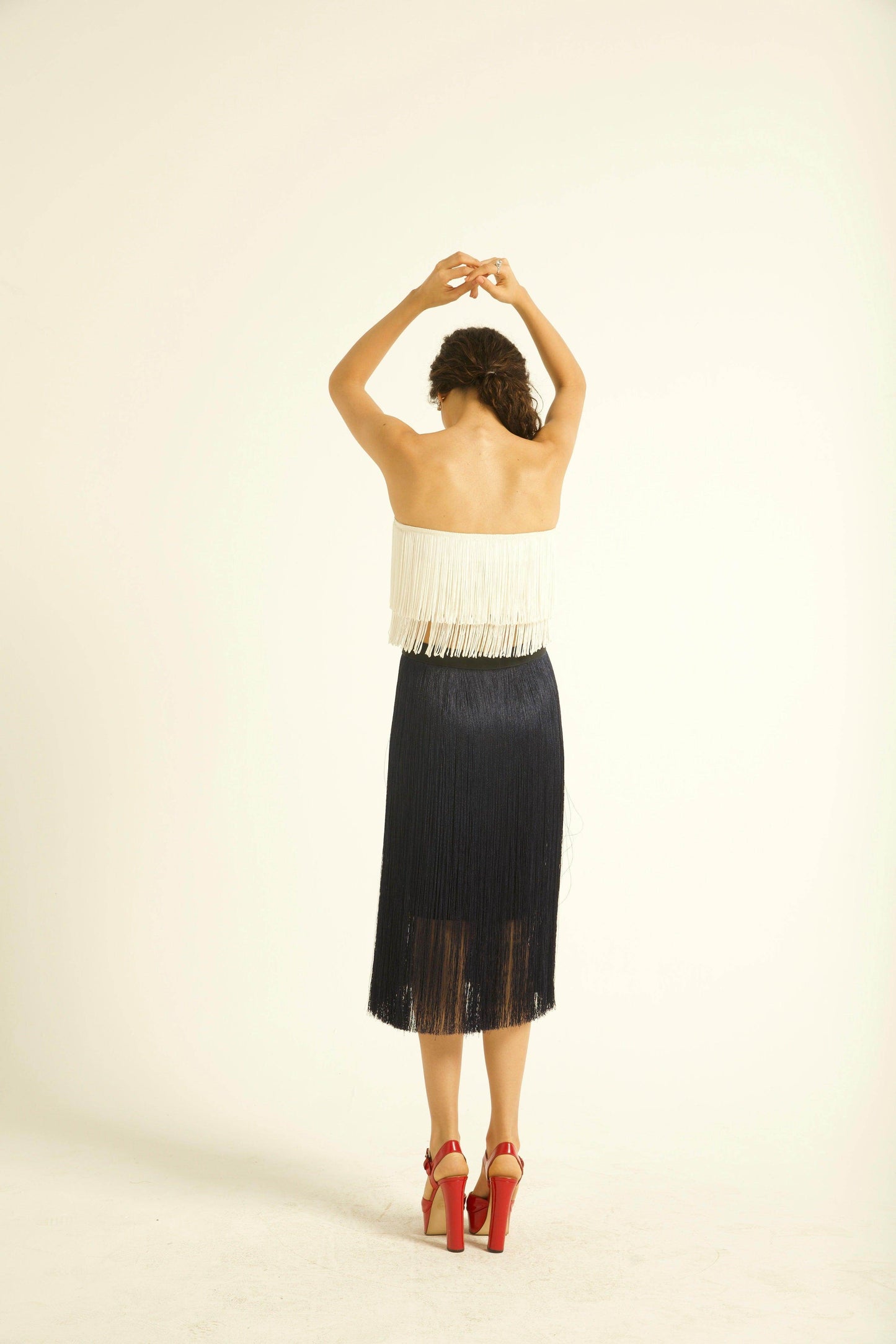 FRINGE SKIRT - dash and dot