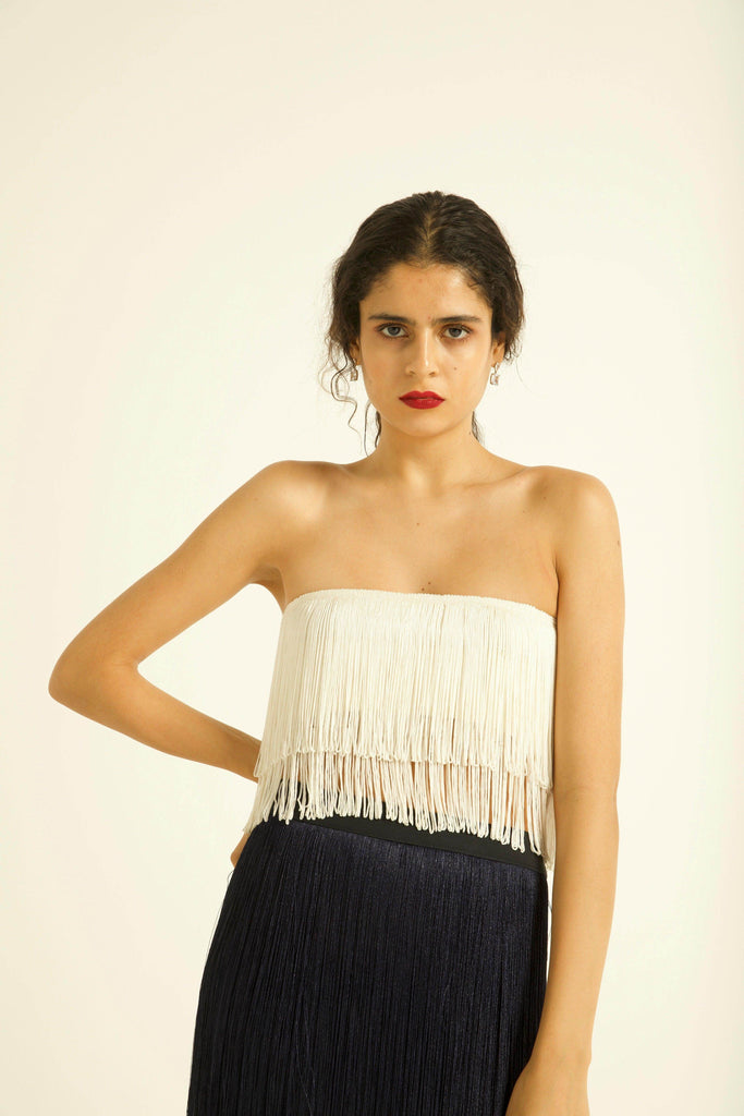 FRINGE SKIRT SET - dash and dot dash and dot