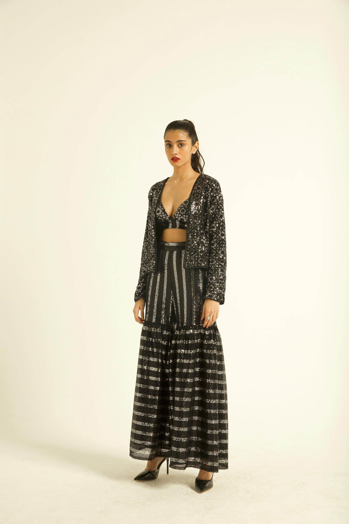 3 PIECE SEQUIN SET - dash and dot dash and dot