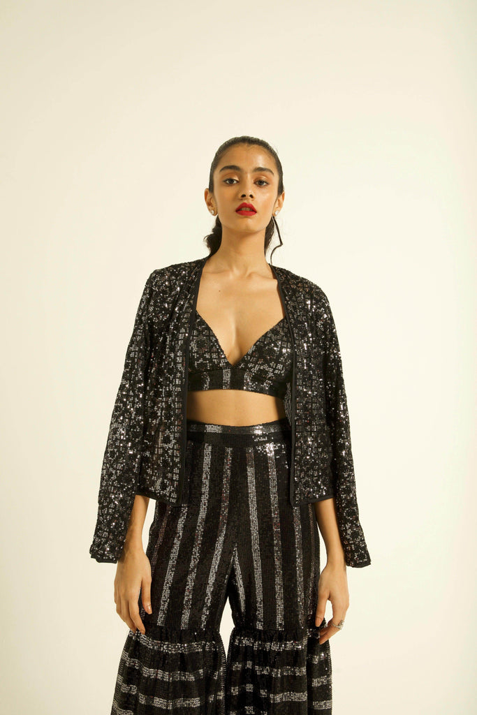 3 PIECE SEQUIN SET - dash and dot dash and dot