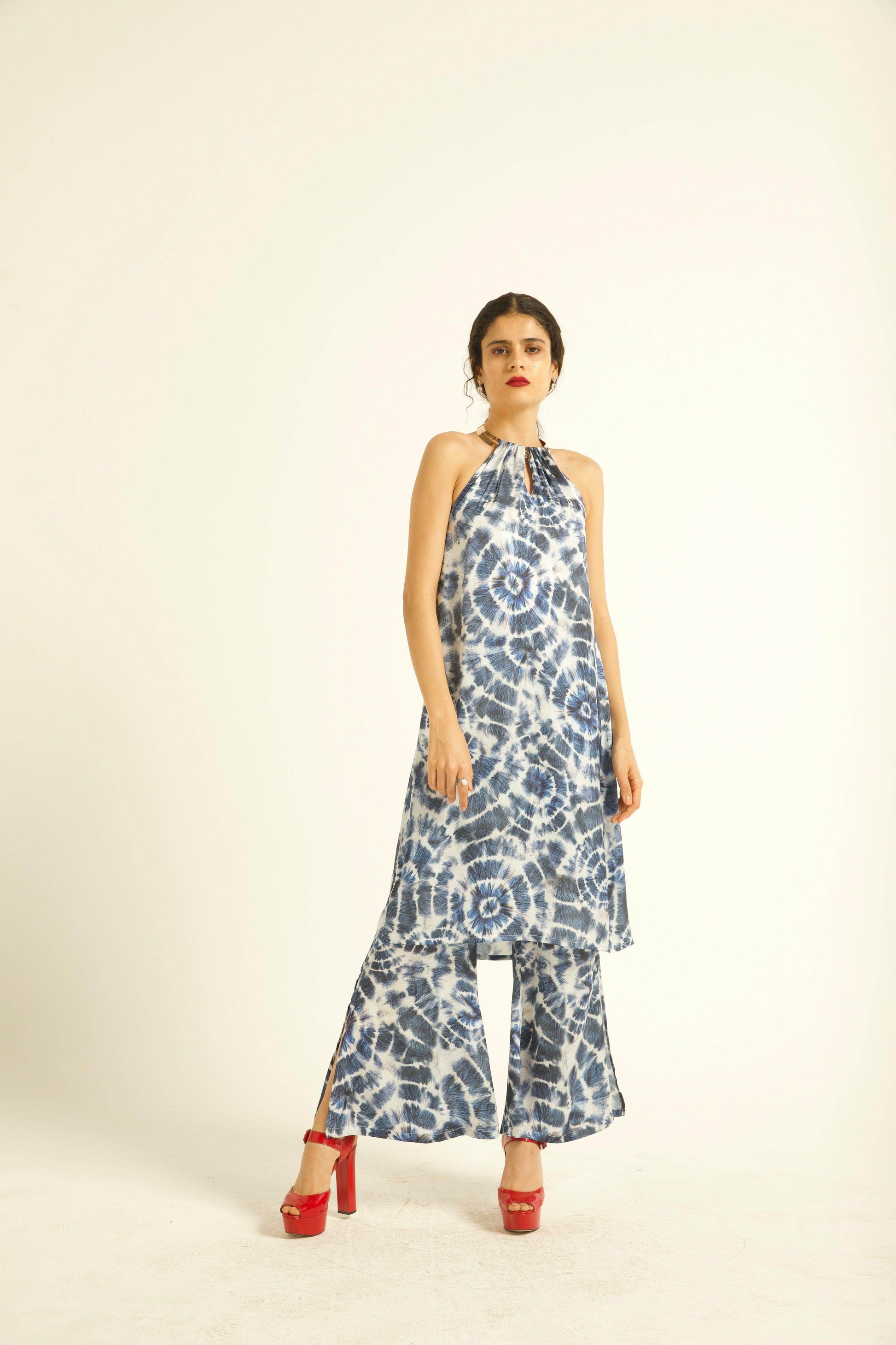 TIE DYE PRINTED PANT - dash and dot