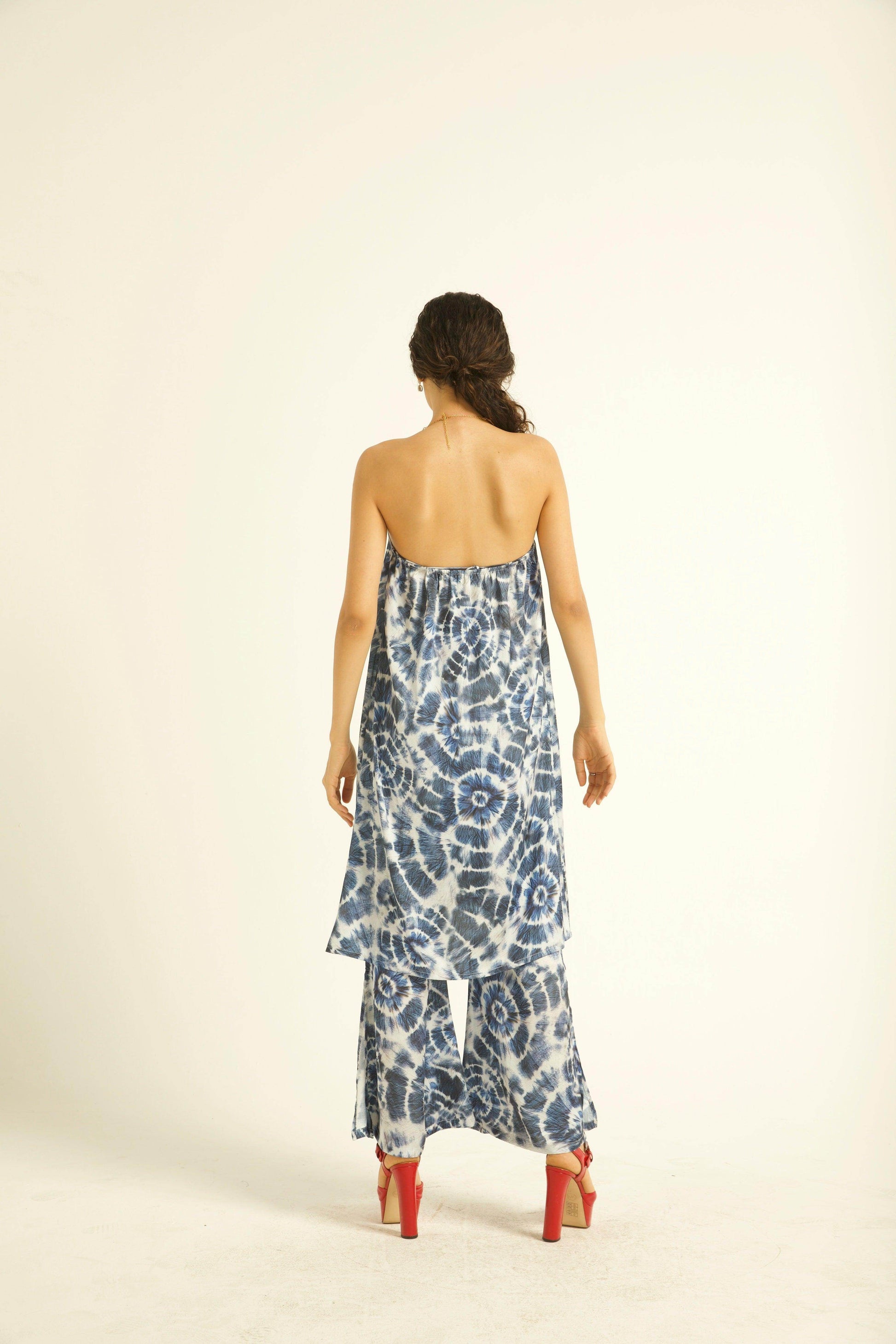 TIE DYE PRINTED PANT - dash and dot