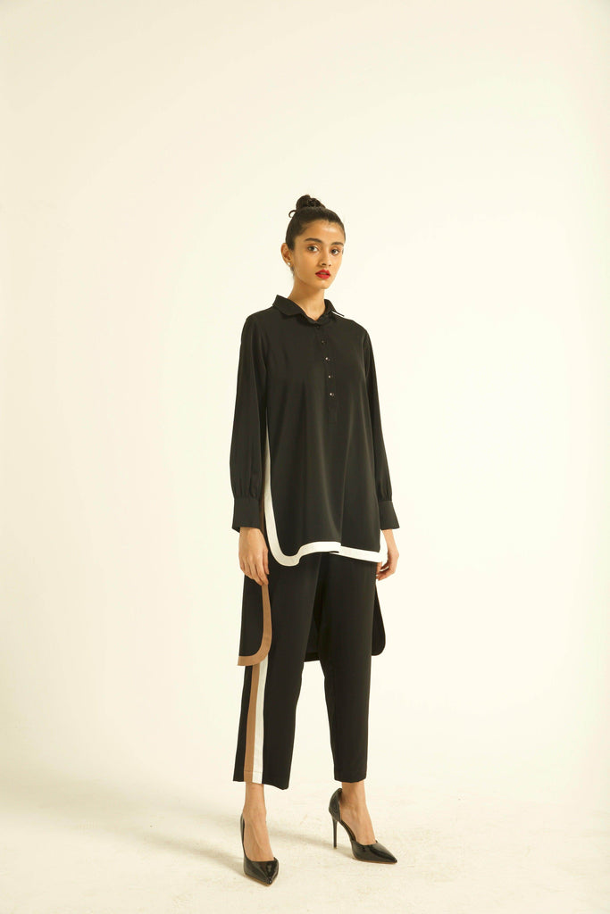 CONTRAST STRIPE SET - dash and dot dash and dot