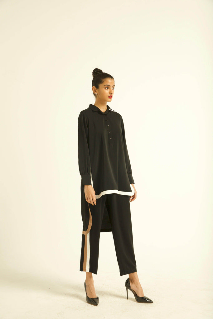 CONTRAST STRIPE SET - dash and dot dash and dot