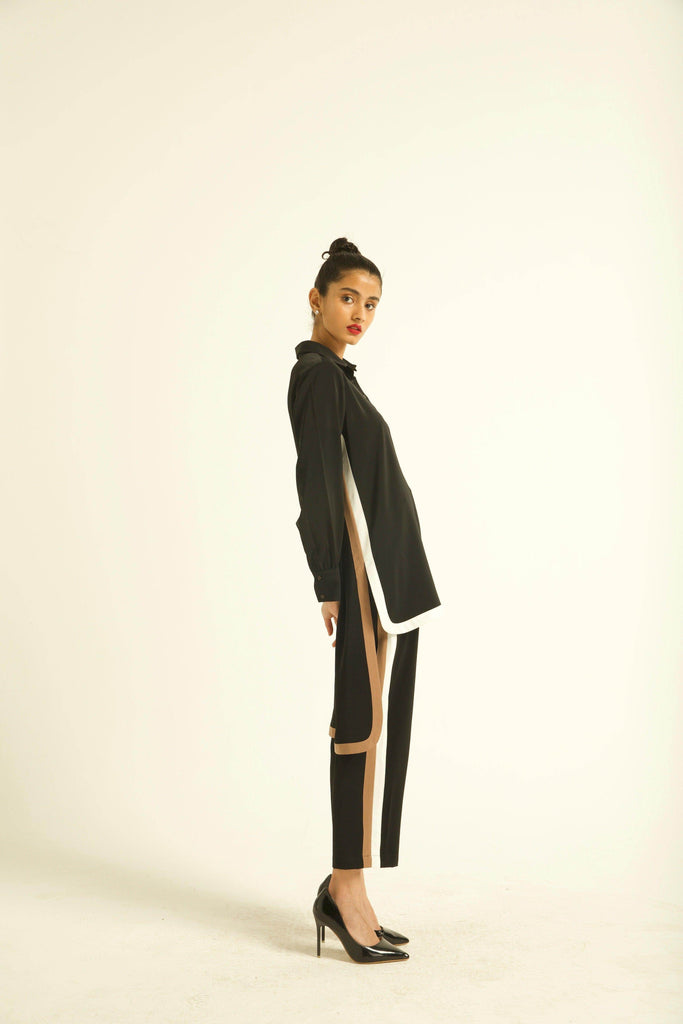 CONTRAST STRIPE SET - dash and dot dash and dot