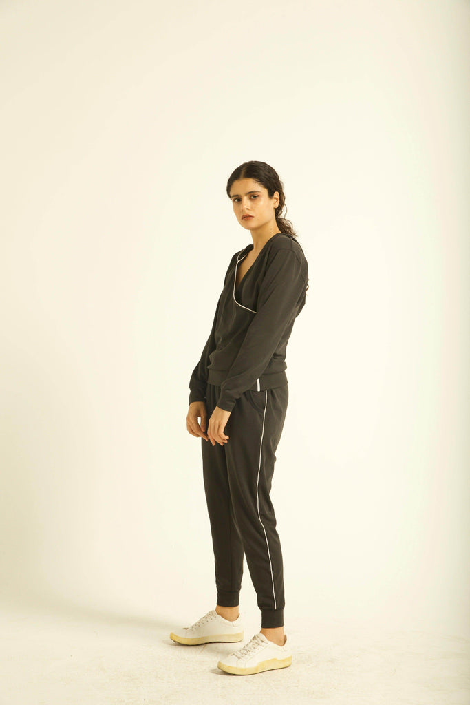 WRAP HOODIE SET - dash and dot dash and dot