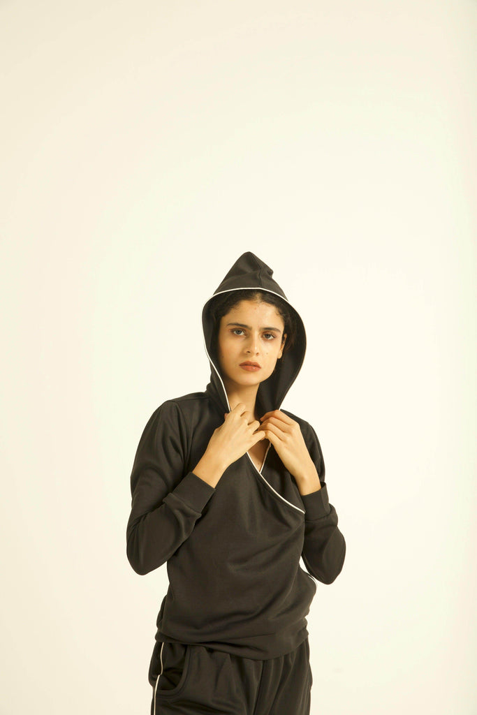 WRAP HOODIE SET - dash and dot dash and dot