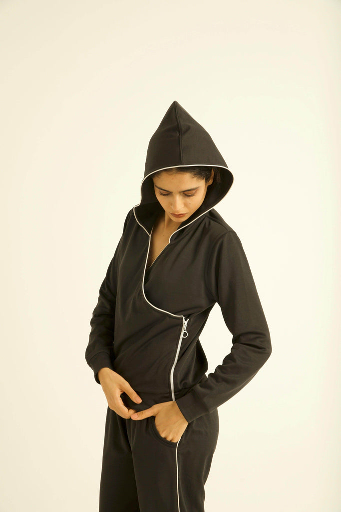 WRAP HOODIE SET - dash and dot dash and dot