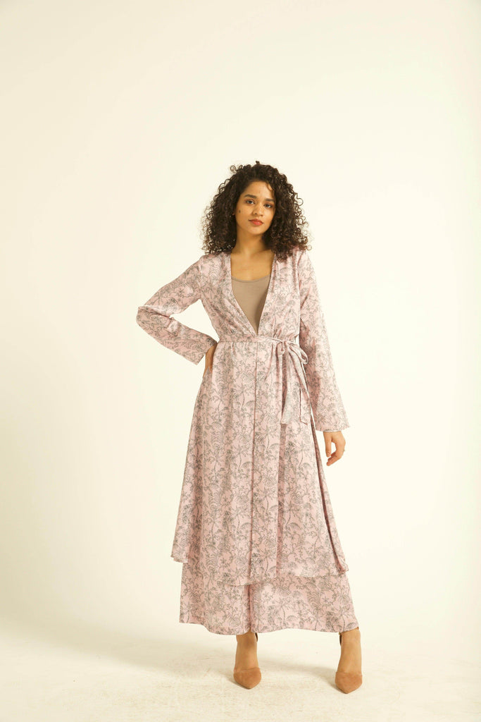 TOILE-DE-JOUY WRAP PANT - dash and dot dash and dot