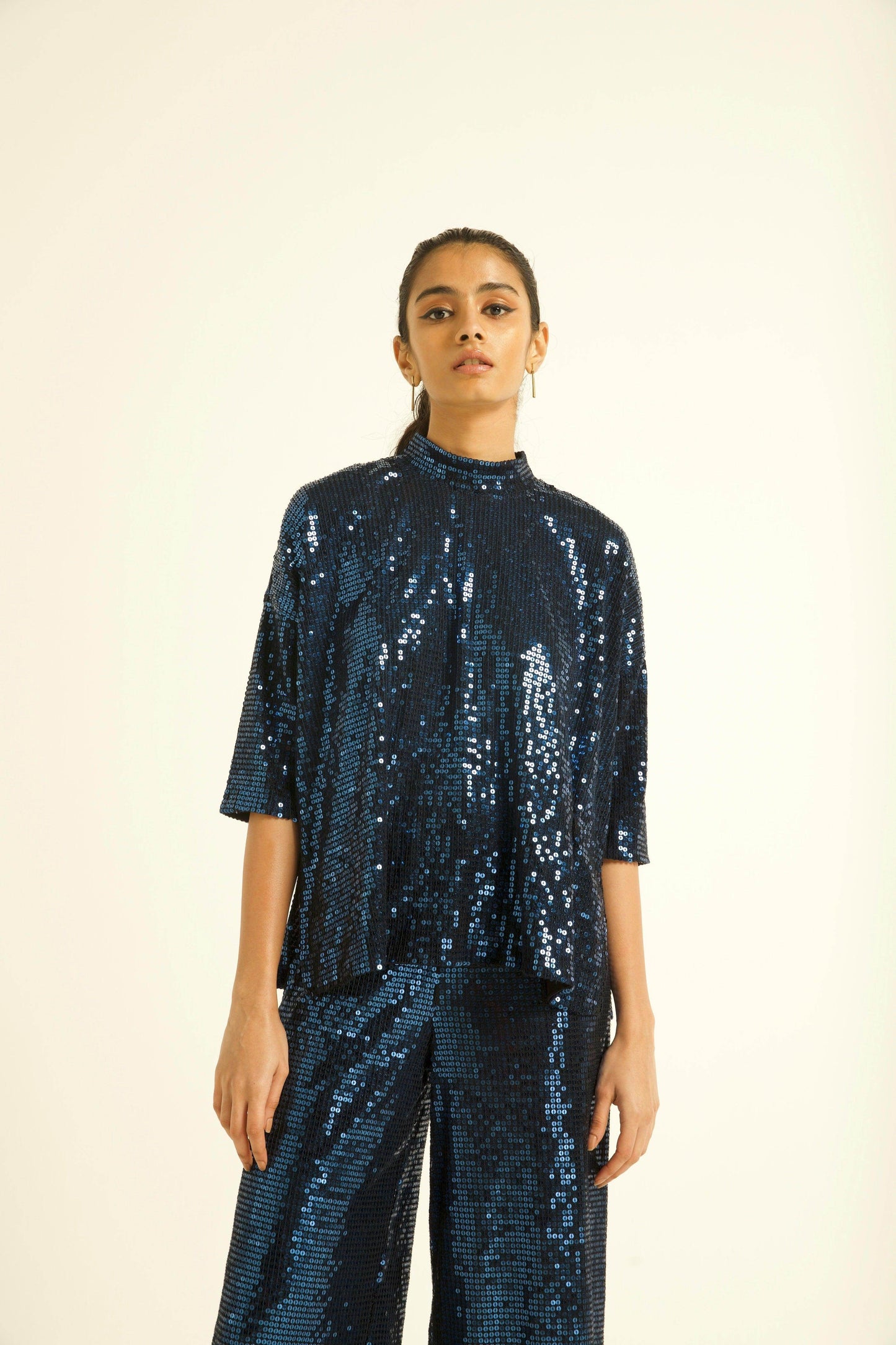 BLUE SEQUIN SET - dash and dot