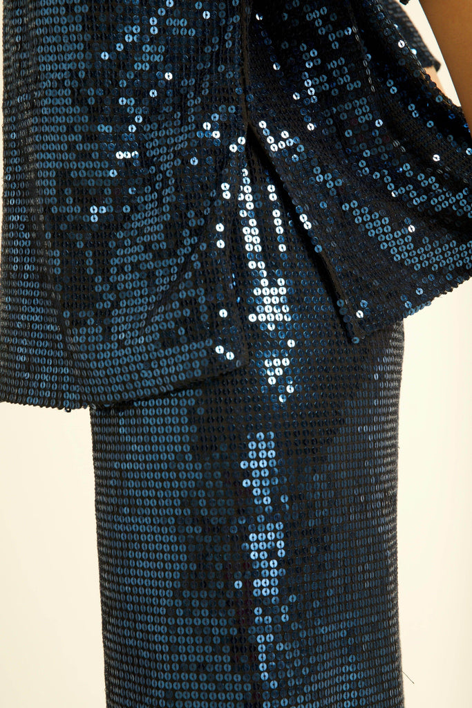 BLUE SEQUIN SET - dash and dot dash and dot