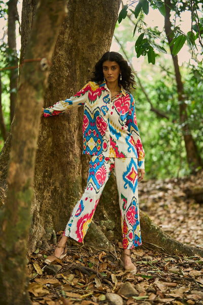 IKAT PRINT SET - dash and dot