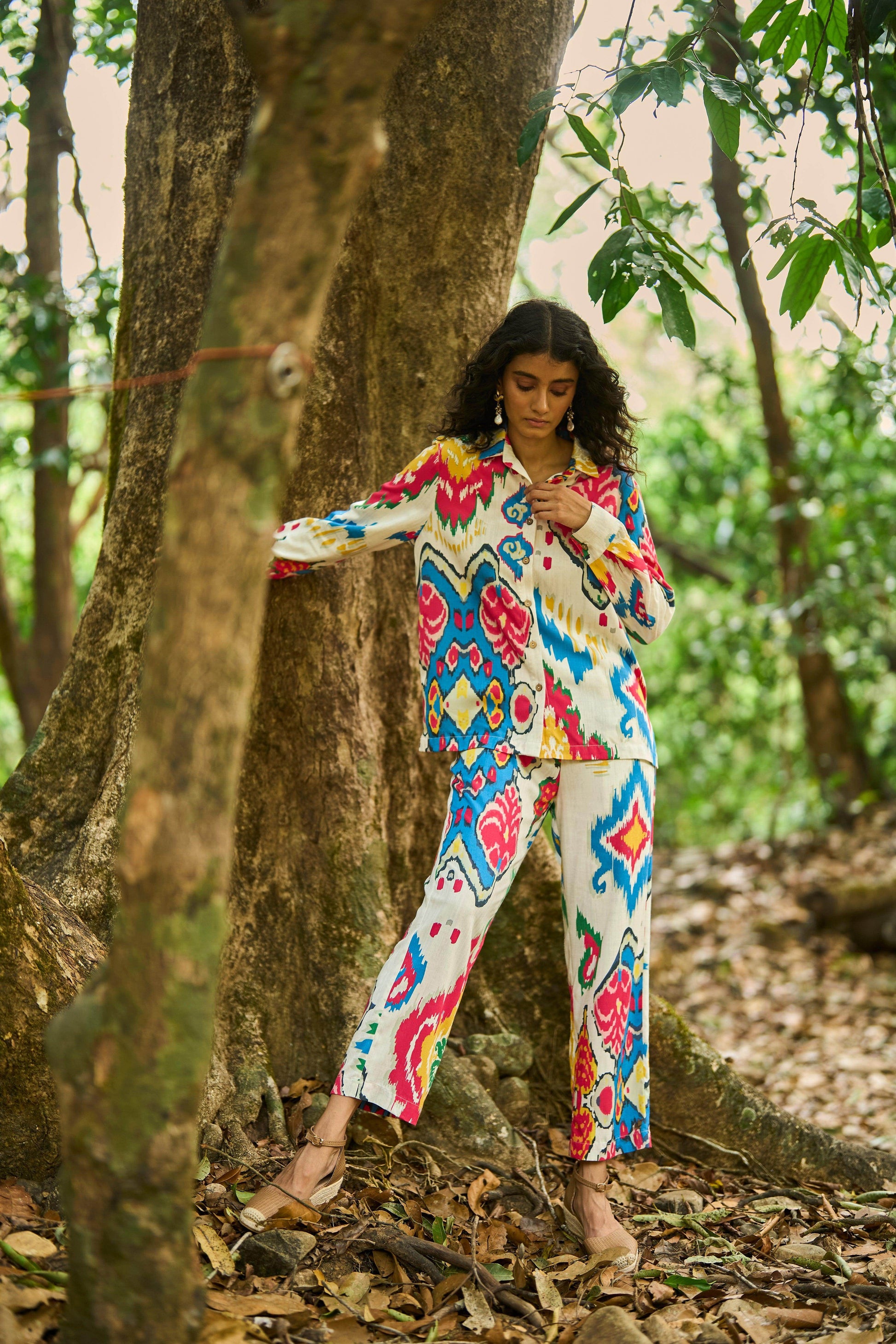 IKAT PRINT SET - dash and dot