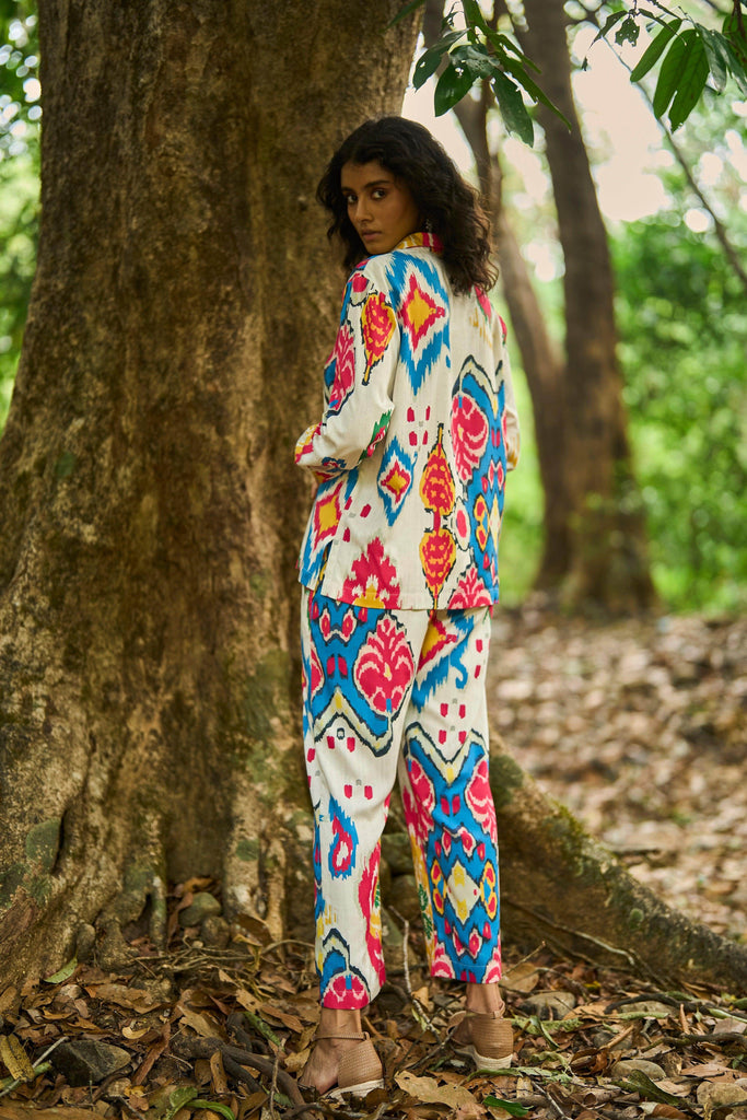 IKAT PRINT PANT - dash and dot dash and dot