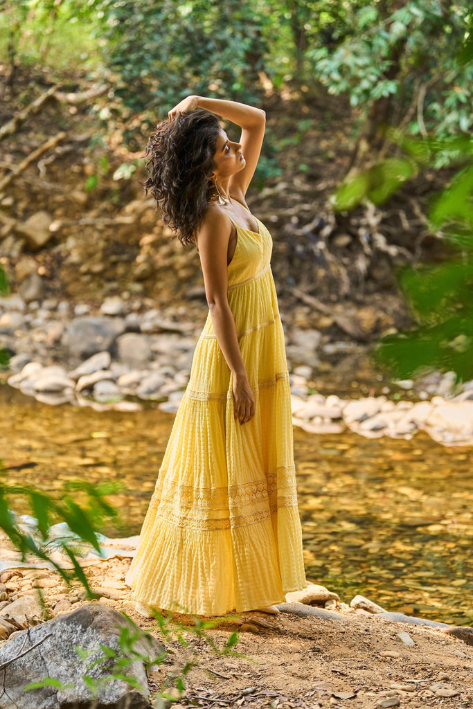 TIERED LACE DRESS - dash and dot dash and dot