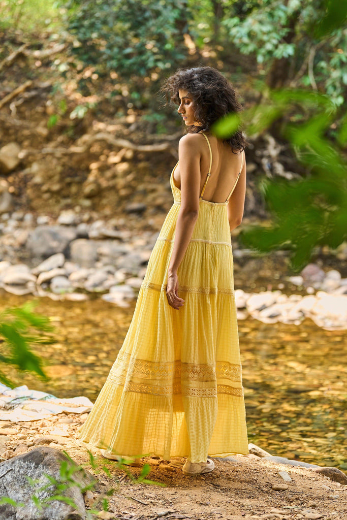 TIERED LACE DRESS - dash and dot dash and dot