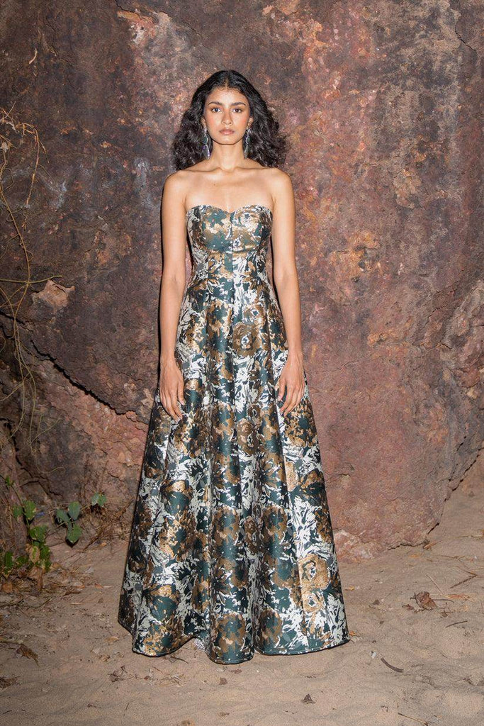 BROCADE GOWN - dash and dot dash and dot